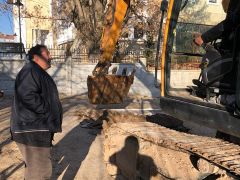 TEMEL KAZI ÇALIŞMASI YAPIMI BAŞLADI