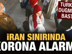 İran Sınırında Korona Alarmı