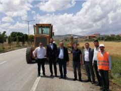 Çiçekdağı – Yerköy Arası Yeşil Yol Projesi Başladı