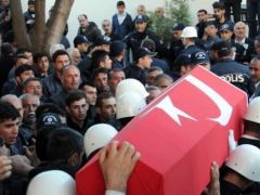Şehidin Cenazesine O Polis De Katıldı!