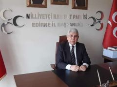 MHP Edirne İl Başkanı Tercan: “Türklük önceliktir, millet esastır, hürriyet sevdadır”