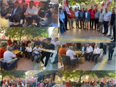 KIRŞEHİR MİLLİYETÇİ HAREKET PARTİSİ İL TEŞKİLATI AŞURE İKRAMINDA BULUNDU