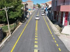 İLÇEMİZ SICAK ASFALTLA TANIŞTI