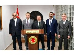 MEB BAKAN YARDIMCISI KEMAL ŞAMLIOĞLU KIRŞEHİR VALİSİ BUHARAYI ZİYARET ETTİ