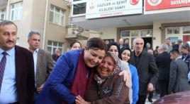 ŞEHİTLERİMİZ İÇİN MEVLÜT OKUTULDU, SEHER ÜNSAL BİZZAT KATILDI