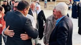 UMREYE GİDENLERİ TEK TEK UĞURLADI