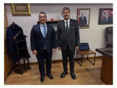 NECMETTİN ERKAN, KIRŞEHİR CUMHURİYET BAŞSAVCIMIZ OĞUZ ŞÜKRÜ ENER’E TEŞEKKÜR ETTİ