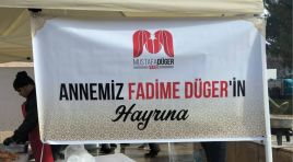 MUSTAFA DÜĞER MUCUR’DA LOKMA TATLISI DAĞITTI